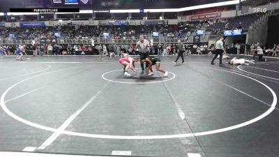 122.8-133.8 lbs Consi Of 16 #2 - Londyn Long, Collinsville High School vs Kenadee Mcdowell, Collum Trained