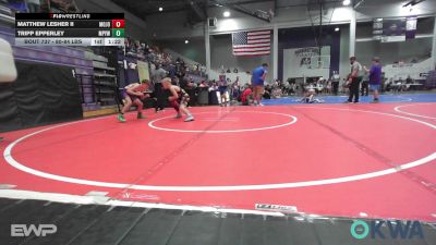 80-84 lbs Rr Rnd 4 - Matthew Lesher II, Mojo Grappling Academy vs Tripp Epperley, Mannford Pirate Youth Wrestling