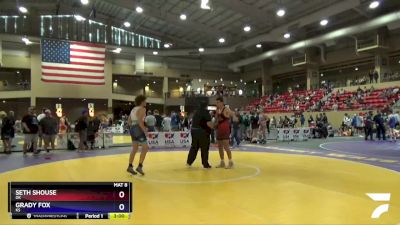 152 lbs Cons. Round 3 - Seth Shouse, OK vs Grady Fox, KS