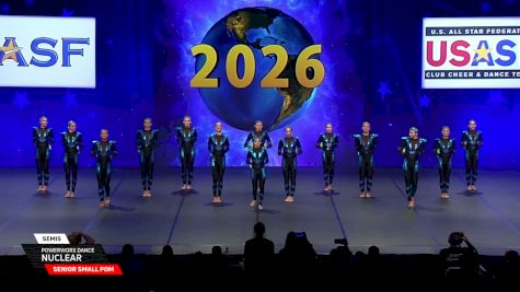 Powerworx Dance - Nuclear [2026 Senior Small Pom Semis] 2026 The Dance Worlds