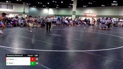 170 lbs Placement Matches (16 Team) - Javier Lopez, Funky Monkey vs Collin Neal, Bubbletown Mat