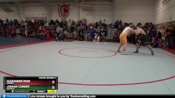 285 lbs Champ. Round 2 - Alexander Rose, Legend vs Jordan Cundiff, Bayfield