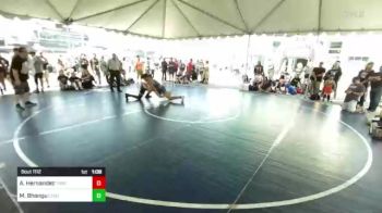 156 lbs Round Of 16 - Alfonso Hernandez, Threshold WC vs Mehtaab Bhangu, Central Catholic WC