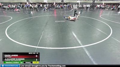 91 lbs Champ. Round 1 - Alexander Kuderer, LaCrosse Area Wrestlers vs Gavin Lamers, Wisconsin