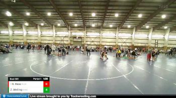 150 lbs Champ. Round 1 - Hazen Hess, Wyoming Underground Wrestling vs Zachary Welling, Evanston Elite Wrestling Club