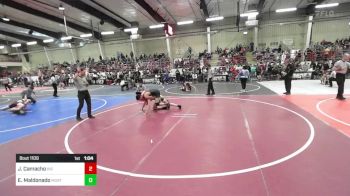 132 lbs Round Of 32 - Jesus Camacho, Big Bear Grapplers vs Ezra Maldonado, Mustang Wrestling Club