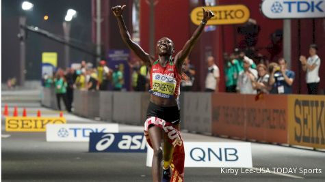 Kenya's Ruth Chepngetich Wins World Marathon Title