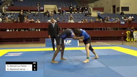 Nicholas Demetrius Patten vs Nicholas Raymond Jarvis 2024 Pan IBJJF Jiu-Jitsu No-Gi Championship