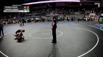 D 1 106 lbs 5th Place Match - Jackson Larkins, Airline vs Anthony Carrion, Lafayette