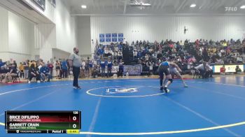 126 lbs Cons. Semi - Garrett Crain, Saltillo High School vs Brice DiFilippo, St. Patrick`s High School