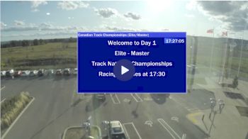 2019 Canadian Track Championships Day 1 (Session 1)