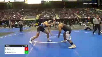 220 lbs Quarterfinal - Rocco Iii Clark, Toppenish vs Cole Jackson, Oregon