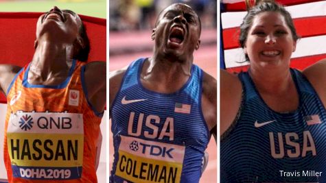 Hassan Closes In 4:17, Coleman & Price Claim Gold For U.S. | Day 2 Recap