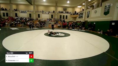 126 lbs Consi Of 16 #2 - Eric Boucher, New Bedford vs Kayin Greaves, Norton