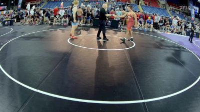 215 lbs Cons 4 - Carter Green, KS vs Preston Krueger, WI