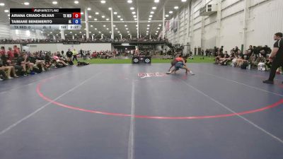 130 lbs Ariana Criado-Silvar, Texas Red vs Taimane Benemerito, Alabama