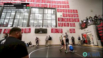 70-75 lbs Consi Of 4 - Levi Williams, Noble Takedown Club vs Rhyder Seaman, Weatherford Youth Wrestling