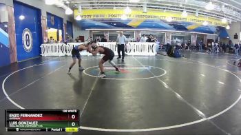 138 White Cons. Round 1 - Luis Gonzalez, Wellington Community Hs vs Enzo Fernandez, Gateway