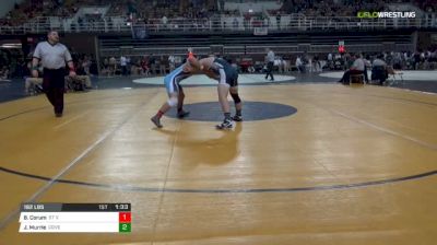 182 lbs Round of 32 Blake Corum St Vincent Pallotti vs Jacob Murrie Covenant School