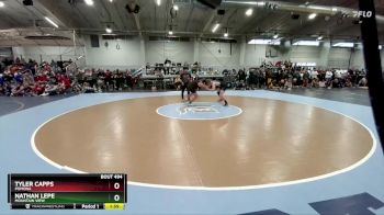 144 lbs Champ. Round 2 - Nathan Lepe, Mountain View vs Tyler Capps, Pomona