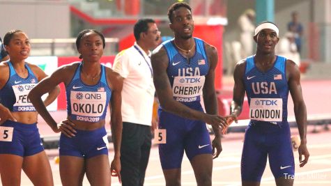 Team USA Ready To Get Paid After Mixed 4x4 Gold And World Record