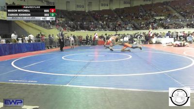 113 lbs Consi Of 32 #2 - Mason Mitchell, Mangum Wrestling vs J'Airion Johnson, Douglass Wrestling