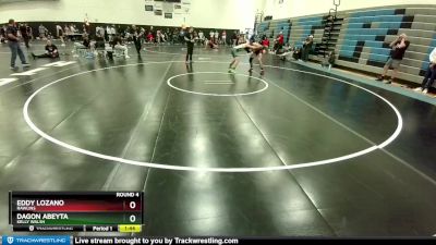 158-158 lbs Round 4 - Eddy Lozano, Rawlins vs Dagon Abeyta, Kelly Walsh