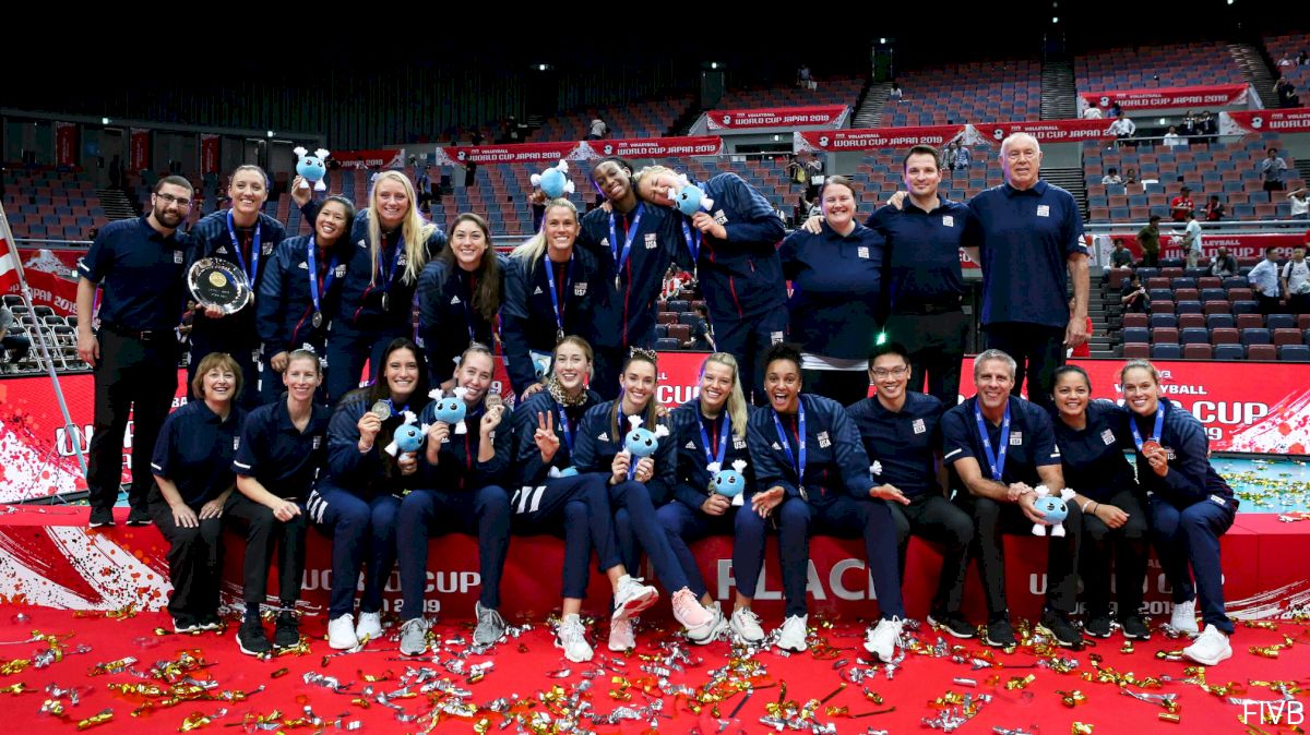 USA Women Claim Silver At FIVB World World Cup