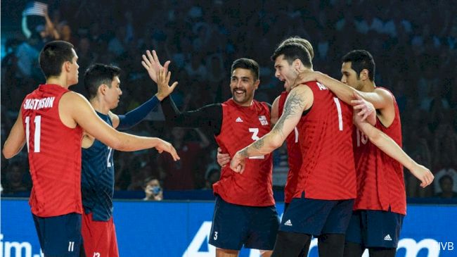 Volleyball Men's Olympic Qualifying Tournament: Brazil join USA