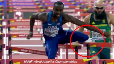Daniel Roberts Disqualified From World Championships 110m Hurdles