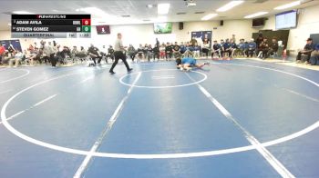 215 lbs Quarterfinal - Steven Gomez, Granite Hills vs Adam Avila, Brawley Union