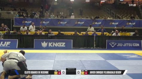 Cleito Soares De Resende vs Javier Enrique Feliubadalo Segov 2026 Pan Jiu Jitsu IBJJF Championship