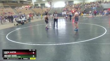 220 lbs Champ. Round 1 - Drew Austin, TNWA vs Bryson Ward, Springfield Wrestling Club