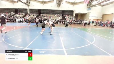 147-H lbs Consi Of 32 #2 - Kassius Krawczyk, Self vs George Hamilton, Olympic