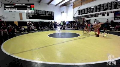 112 lbs Champ. Round 2 - Landon Lake, Clark vs Levin Lye, Luis Pasteur MS Tigers