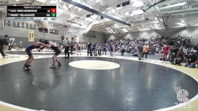 128 lbs Cons. Round 2 - Colt Breckenridge, Esparto Wrestling vs Henry Velasquez, Eich Middle School