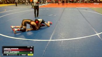 115 lbs Cons. Round 1 - Jordan Hodgson, Grand Rapids vs Emmet Klepperich, Z-M (Zumbrota/Mazeppa)