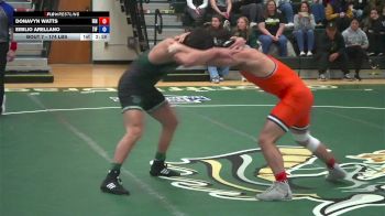 174 lbs Donavyn Watts, Findlay vs Emilio Arellano, Tiffin