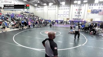 120 lbs Cons. Round 6 - Jacob Hawn, Lebanon vs Edge Leoncio, Arlington