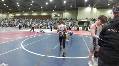 109 lbs Consi Of 8 #2 - Preston Hall, Yerington Lions WC vs Waycen Gillette, 208 Spartans