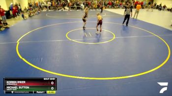 85 lbs Quarterfinal - Korbin Imker, Springfield vs Michael Sutton, Sibley East