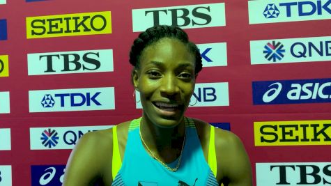 Shaunae Miller-Uibo Didn't Expect To Run So Fast In The 400m Semis