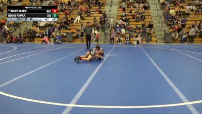 85 lbs Cons. Round 5 - Eddie Rypka, OWATONNA WRESTLING ACADEMY vs Miles Maes, Mollitium Wrestling Club