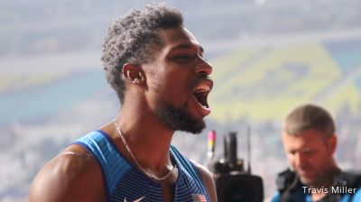 Noah Lyles And Trayvon Bromell Face Off In NB Indoor GP