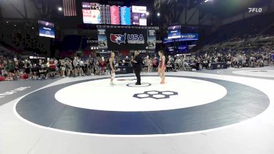 125 lbs Champ. Rd Of 16 - Lacie Knick, OH vs Madilyn Peach, WI