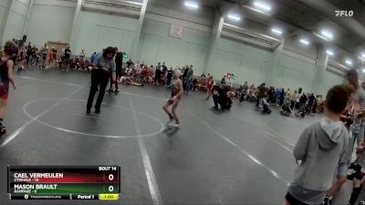 52 lbs Round 5 (6 Team) - Cael Vermeulen, CTWHALE vs Mason Brault, Rampage