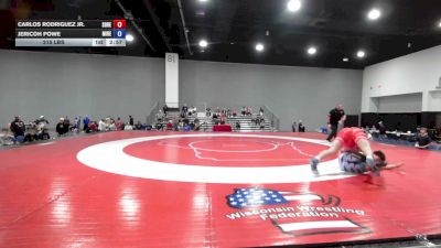 285 lbs Carlos Rodriguez Jr., South Dakota Red vs Jericoh Powe, Team Michigan - Red