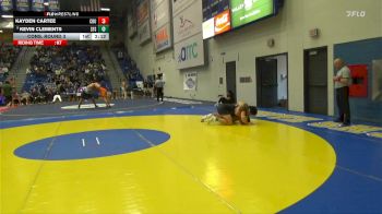 197 lbs Cons. Round 3 - Kevin Clements, San Francisco State vs Kayden Cartee, California Baptist