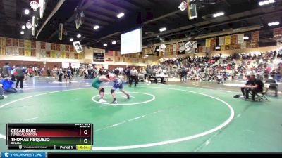 195 lbs Cons. Round 3 - Cesar Ruiz, Temescal Canyon vs Thomas Requejo, Dinuba