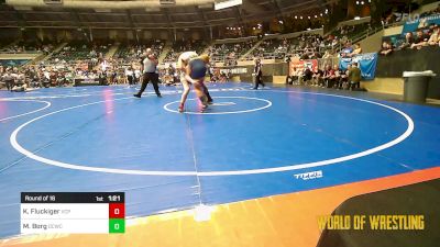 175 lbs Round Of 16 - Kal-El Fluckiger, Valiant Prep vs Mason Borg, Dark Cloud Wrestling Club